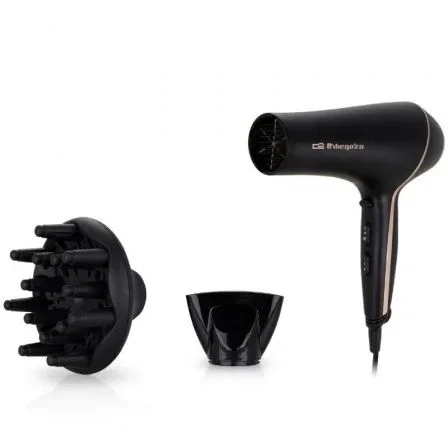 Orbegozo Secador de Pelo SE 2065 Negro 2000W Orbegozo Secador de Pelo SE 2065 Negro 2000W
